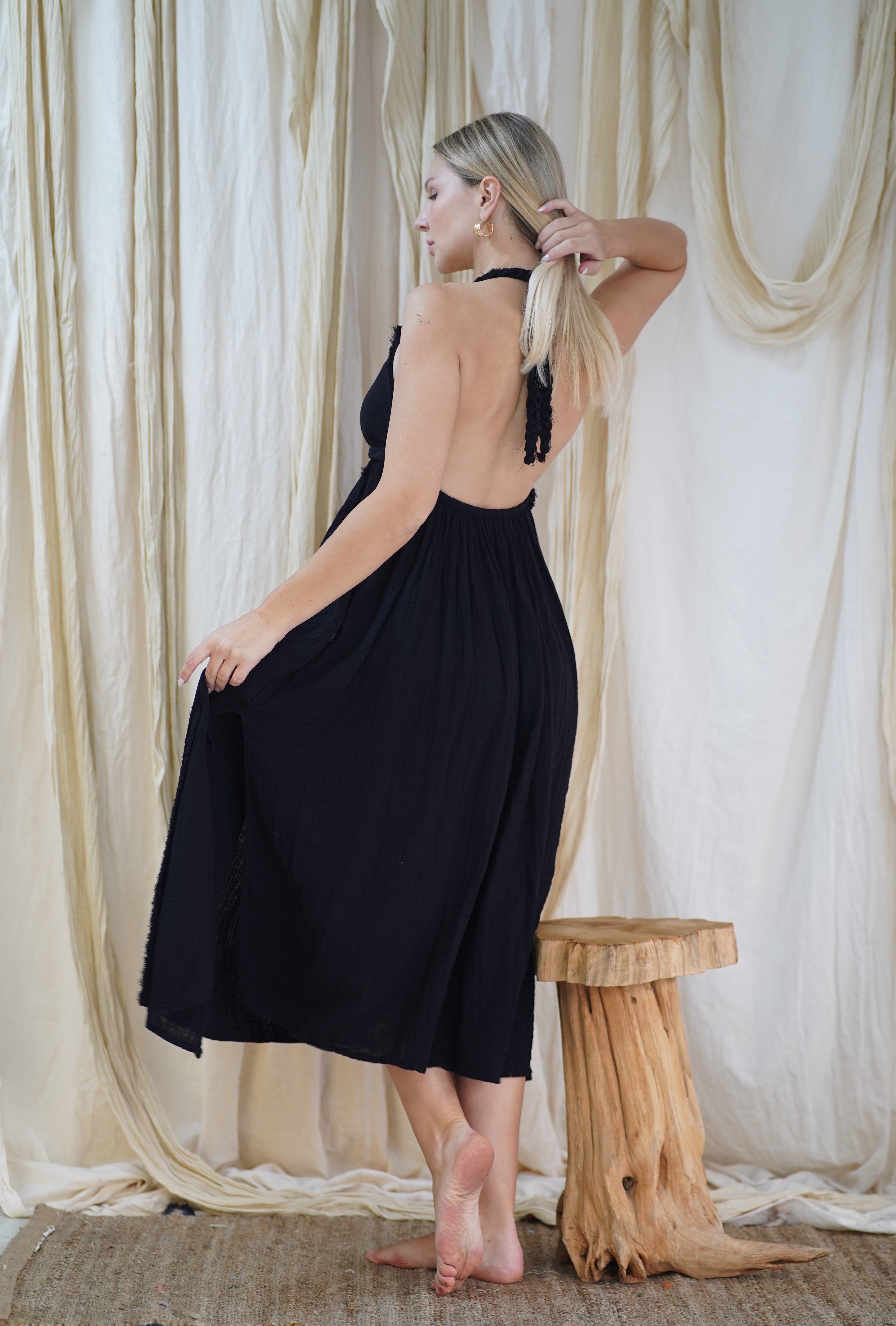 Escape Halter Dress