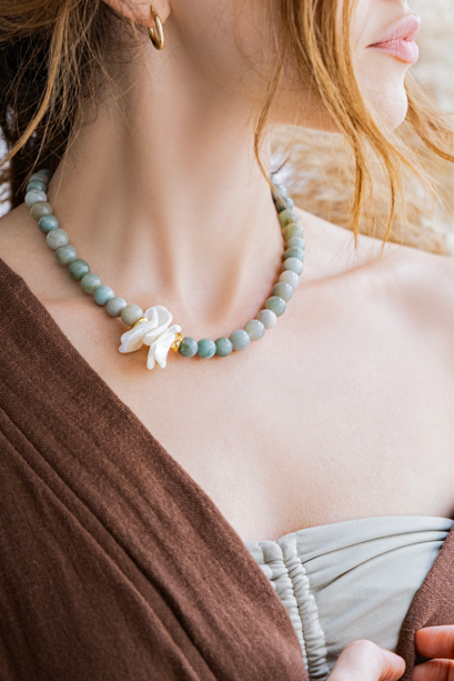 Seafoam Bloom Necklace