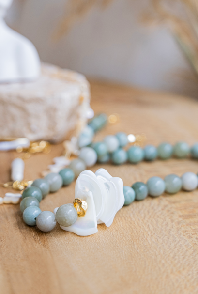 Seafoam Bloom Necklace