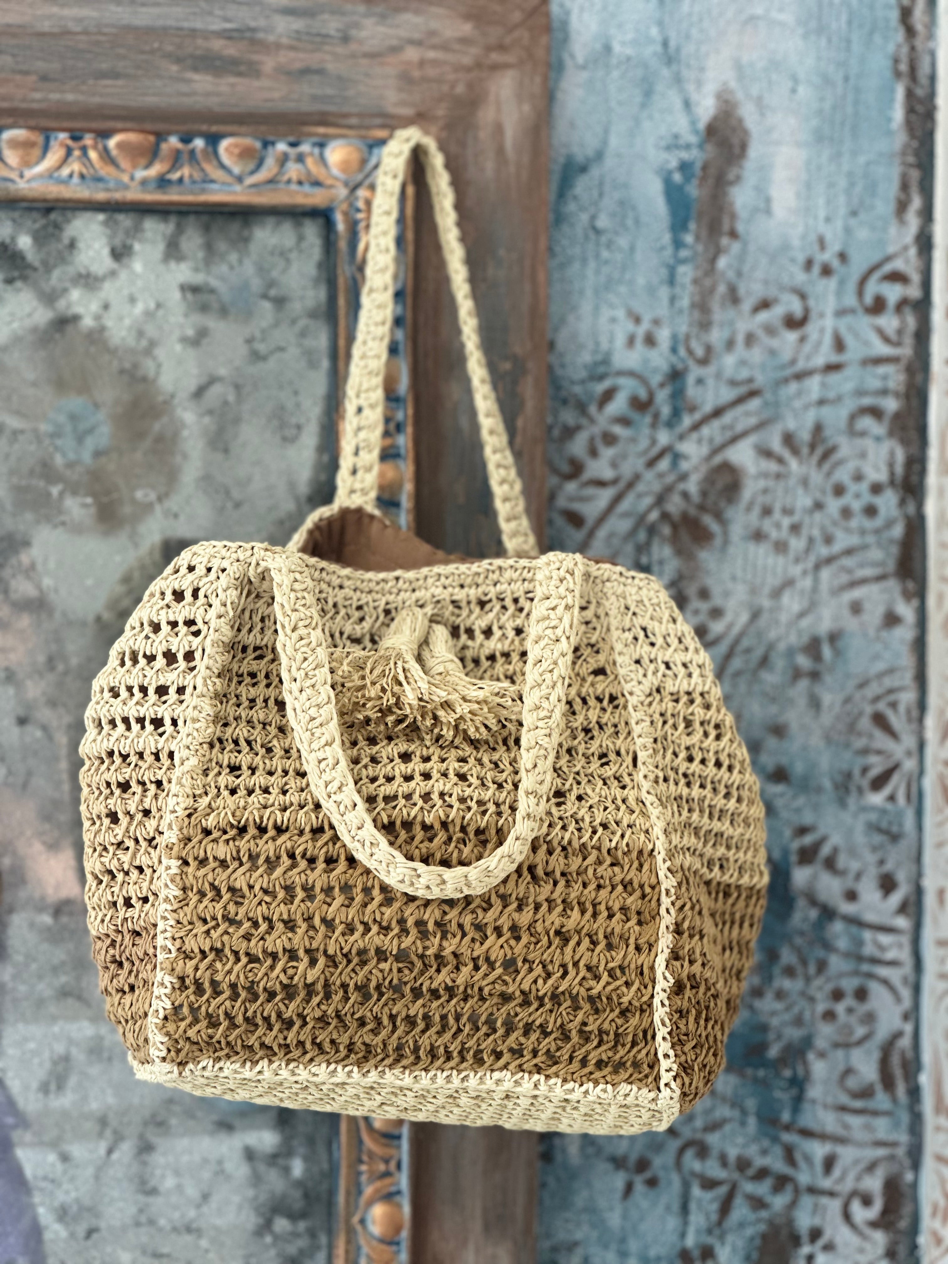 Seleny Raffia Bag