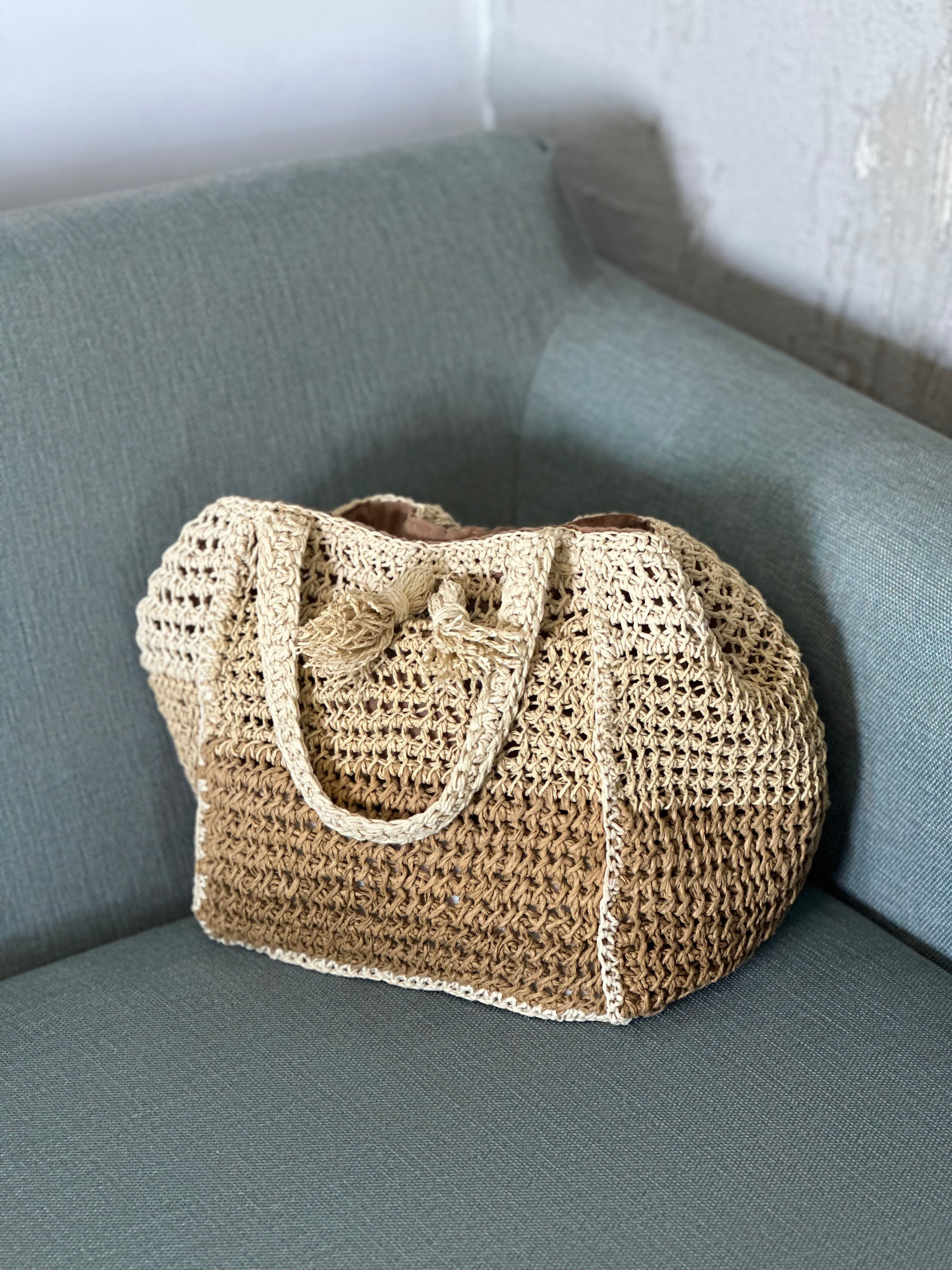 Seleny Raffia Bag