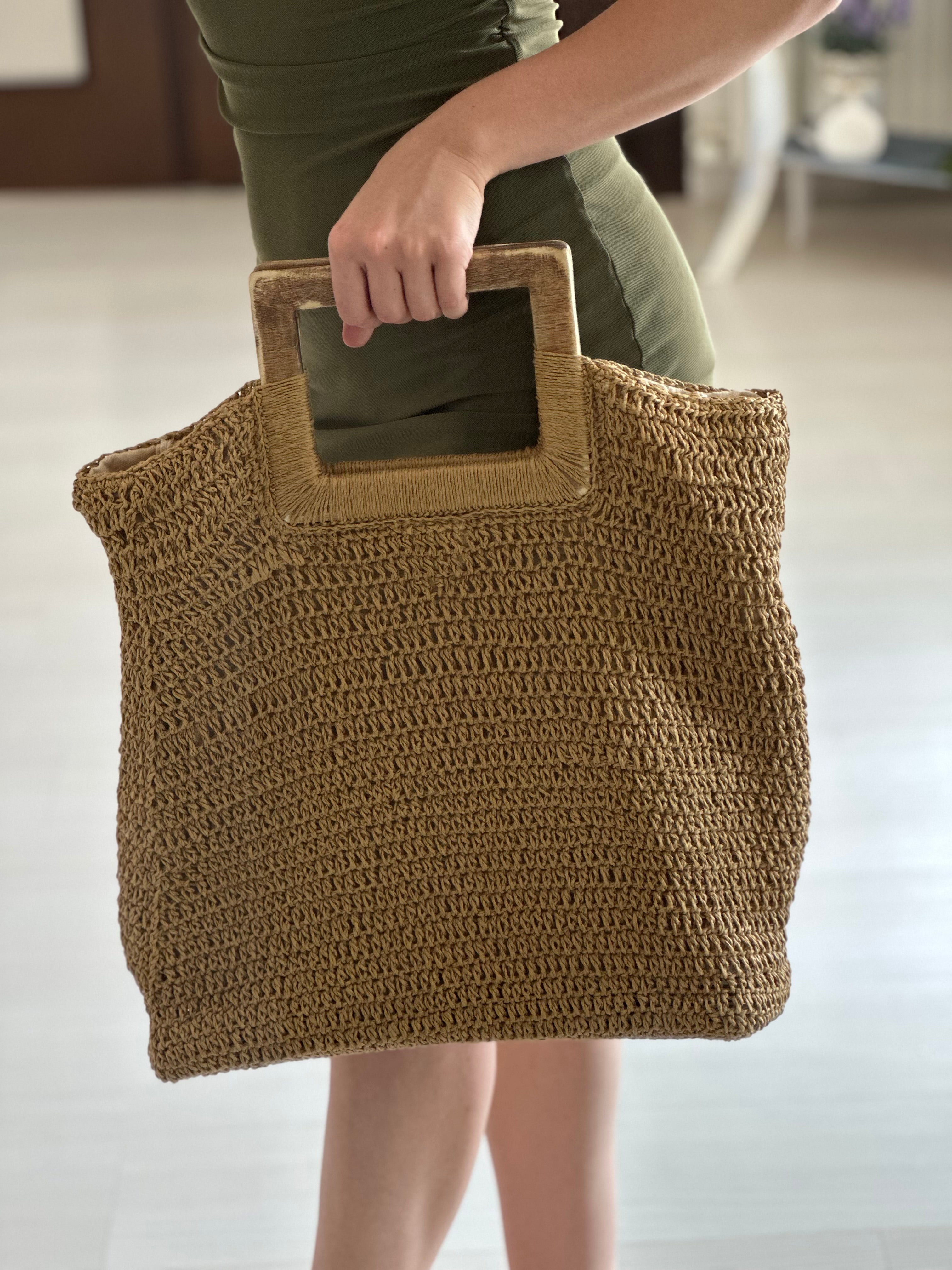 Savanna Raffia Bag