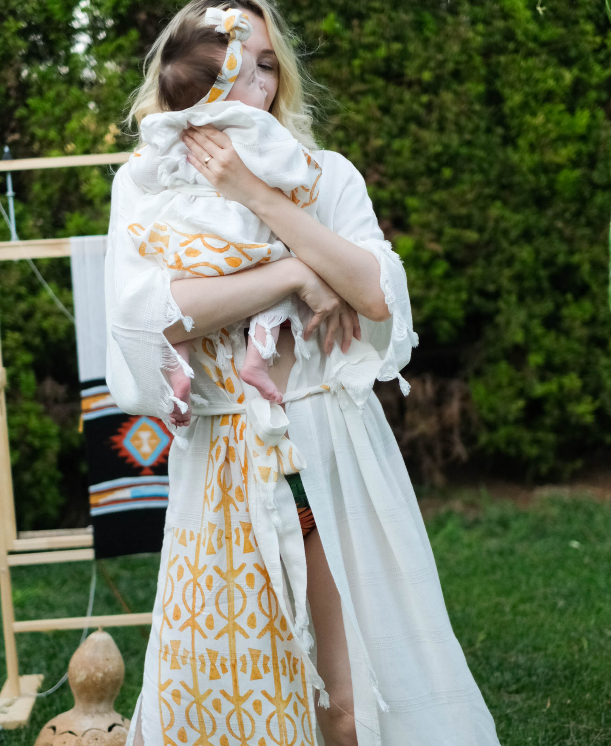maternity kimono robe 